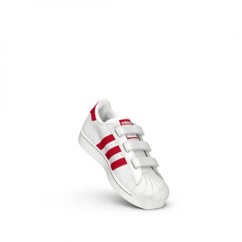 Baskets Adidas Originals Superstar Cf C - Blanc - Enfant - Adidas - The Bradery