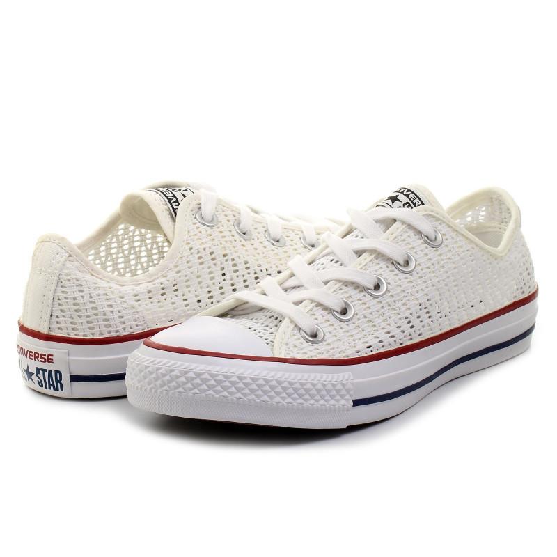 All Star Ct Canvas Ox Sneakers - White - Mixed - Converse - The Bradery