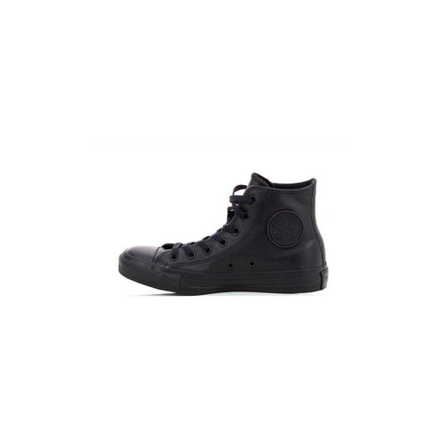 Baskets All Star Leather Hi Full - Noir - Mixte - Converse - The Bradery