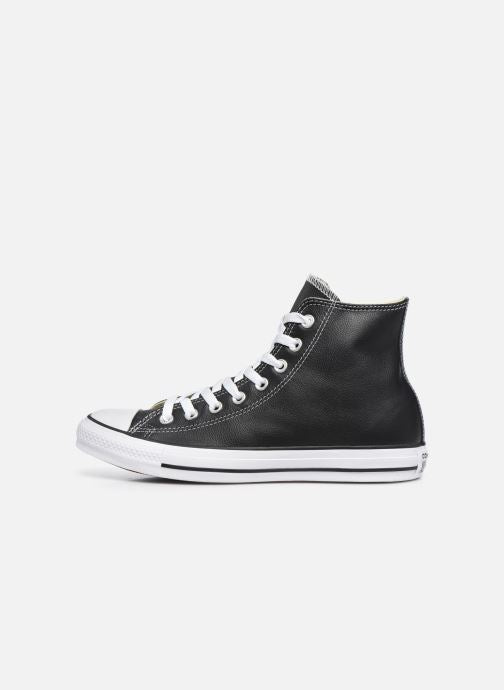 Baskets All Star Leather Hi - Noir - Mixte - Converse - The Bradery
