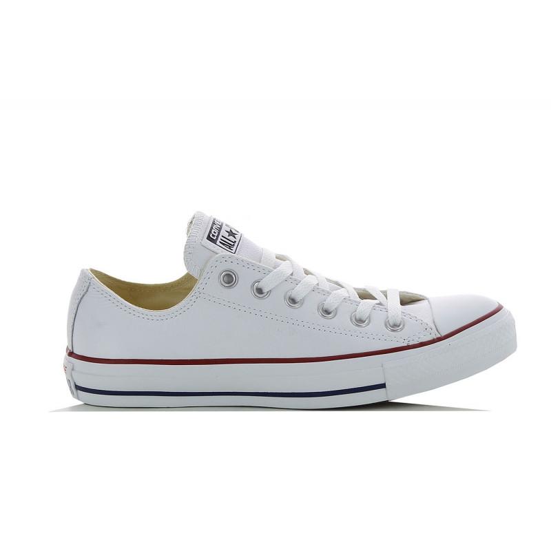 Baskets All Star Leather Ox - Blanc - Mixed - Converse - The Bradery