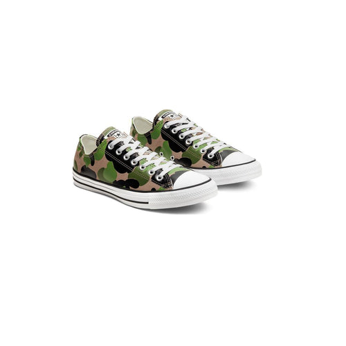 Baskets Chuck Taylor All Star Archival Camo Low Top - Noir / Vert / Beige / Blanc - Mixte - Converse - The Bradery