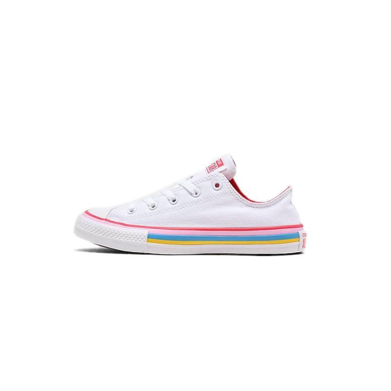 Baskets Chuck Taylor All Star Canvas Ox Junior - Enfant - Anthracite CONVERSE ENFANT Converse