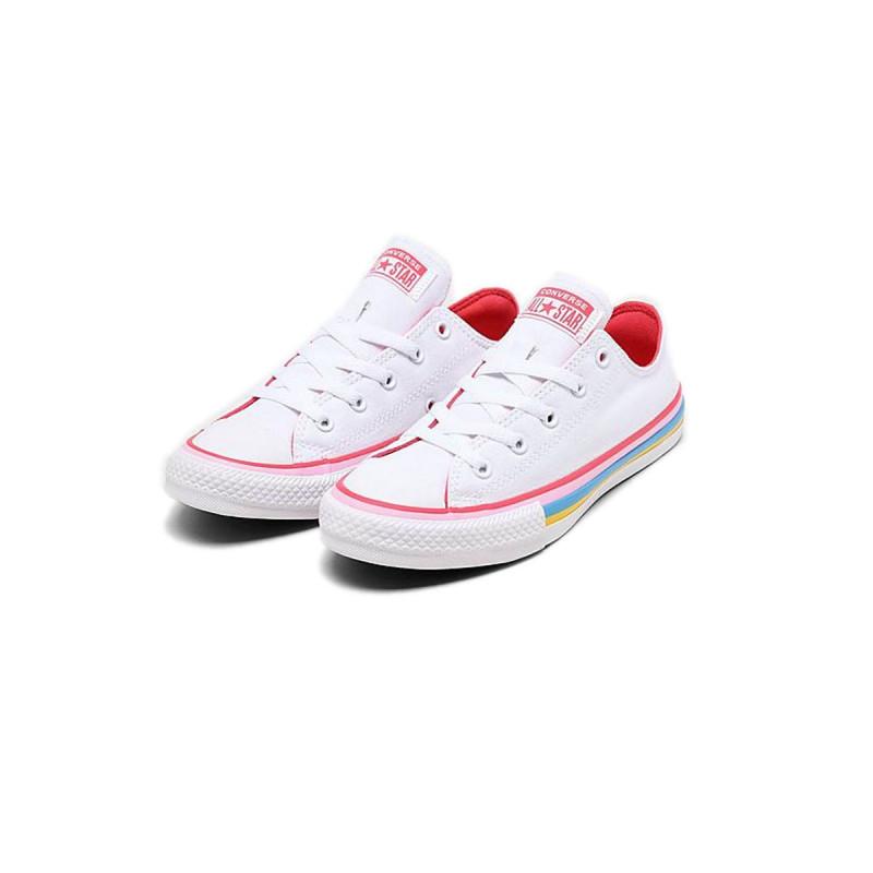 Baskets Chuck Taylor All Star Canvas Ox Junior - Enfant - Anthracite CONVERSE ENFANT Converse