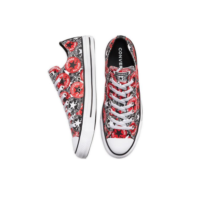 Baskets Chuck Taylor All Star Logo Play - Red / Black / Blanc - Mixed - Converse - The Bradery