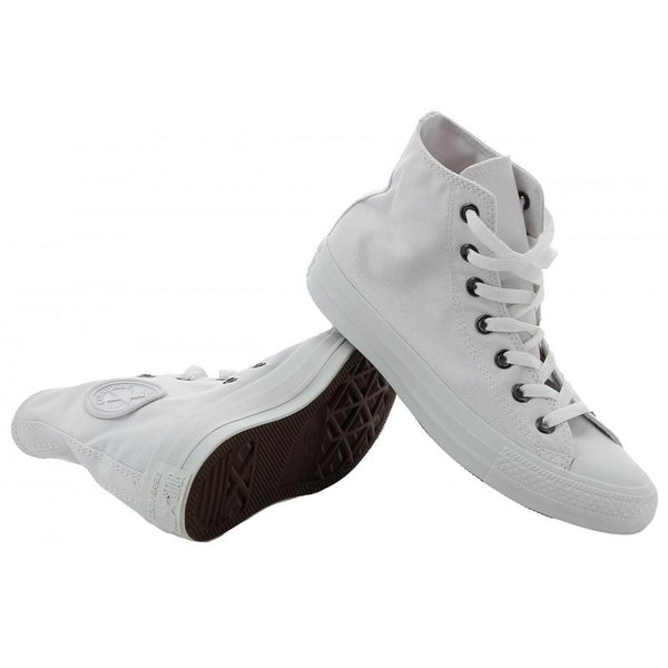 Baskets Ct All Star Canvas Hi - Monochrome Blanc - Mixte - Converse - The Bradery