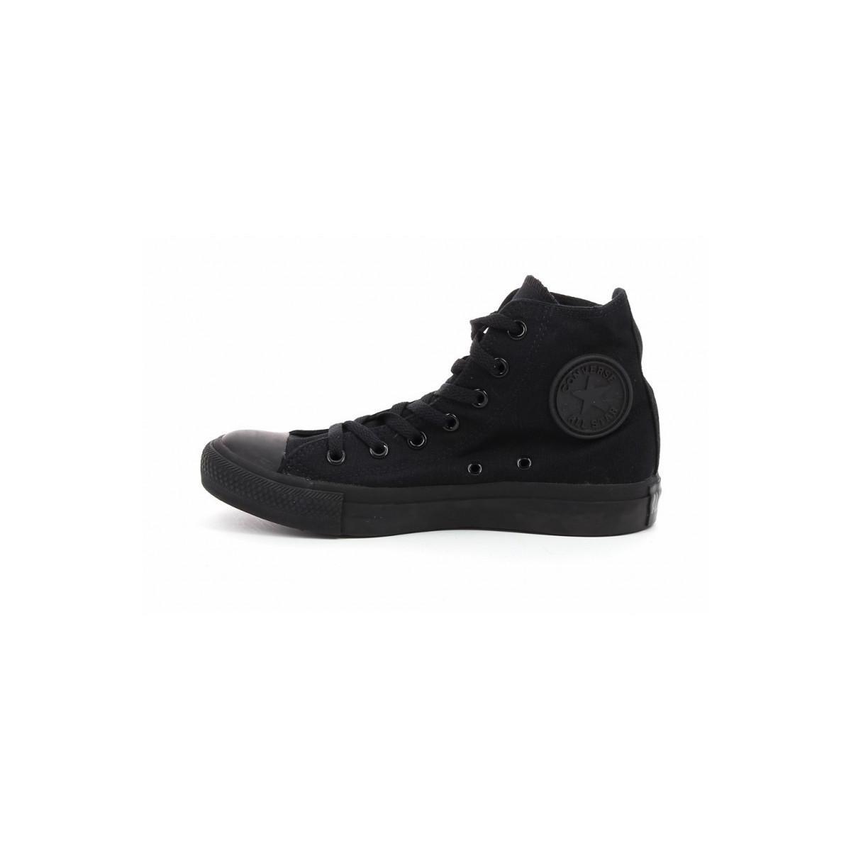 Zapatillas altas Ct All Star Canvas - Monocromo Negro - Mixto - Converse - The Bradery