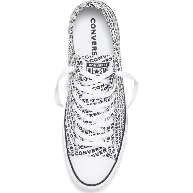 Baskets Ct Canvas Ox - Blanc / Noir - Mixte - Converse - The Bradery