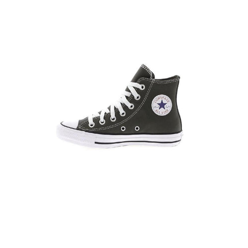 Baskets Cuir Hi - Kaki - Mixte - Converse - The Bradery