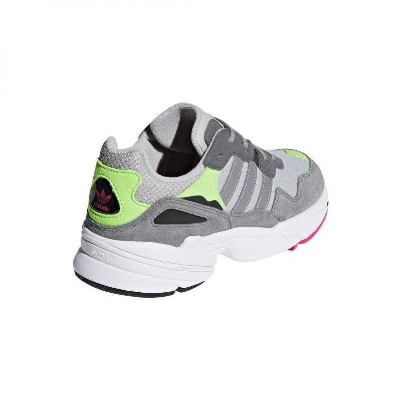 Adidas Originals Yung-96 J Zapatillas Gris / Verde - Zapatillas - Adidas1 - The Bradery