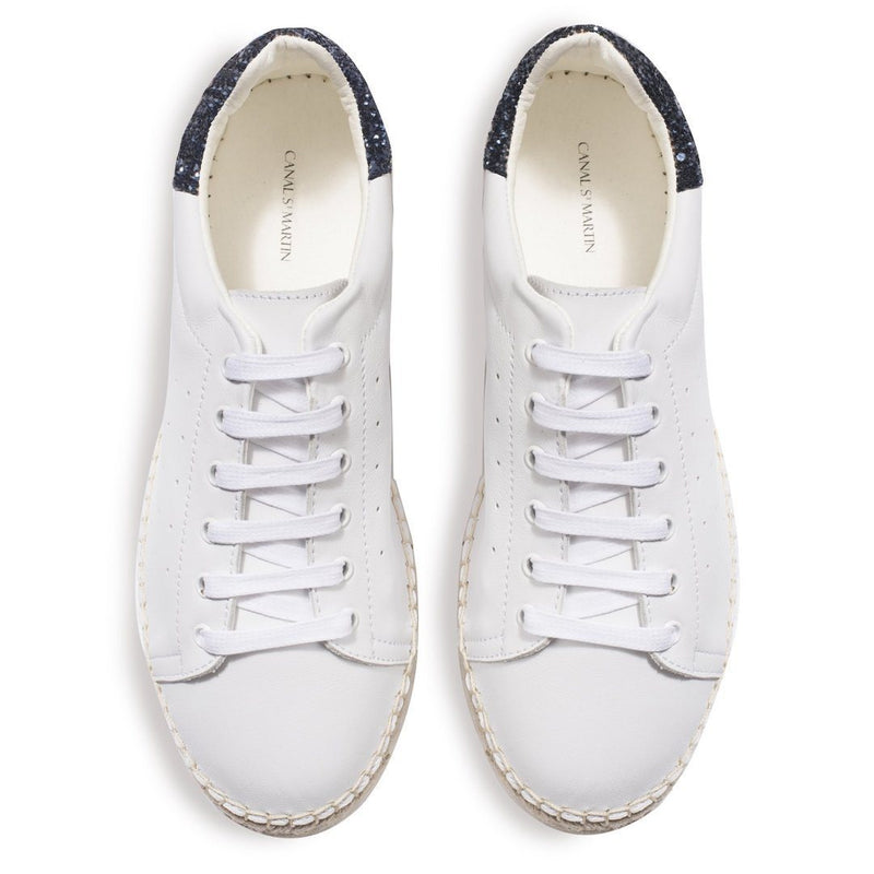 Baskets Lancry - Glitter Bleu - Femme - Canal Saint Martin* - The Bradery