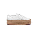 Blanc Newlace Rope Sneakers - / Marron - Superga - Superga1 - The Bradery