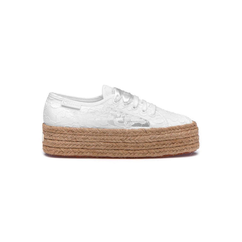 Newlace Rope Sneakers - Blanc / Brown - Superga - Superga1 - The Bradery