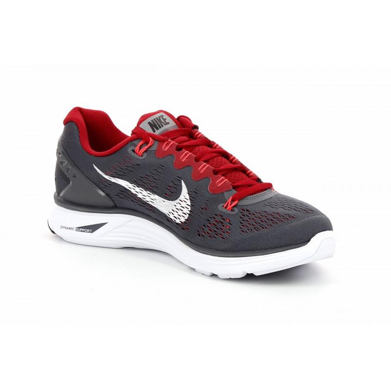 Baskets Nike Lunar Glide+ 5 - Gris - Homme - Nike2 - The Bradery