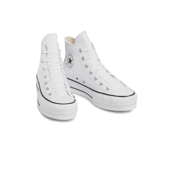 Baskets Plateforme Cuir Hi - Blanc - Mixte - Converse - The Bradery
