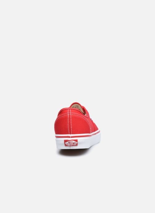 Zapatillas Vans Authentic - Rojo - Unisex - Vans2 - The Bradery