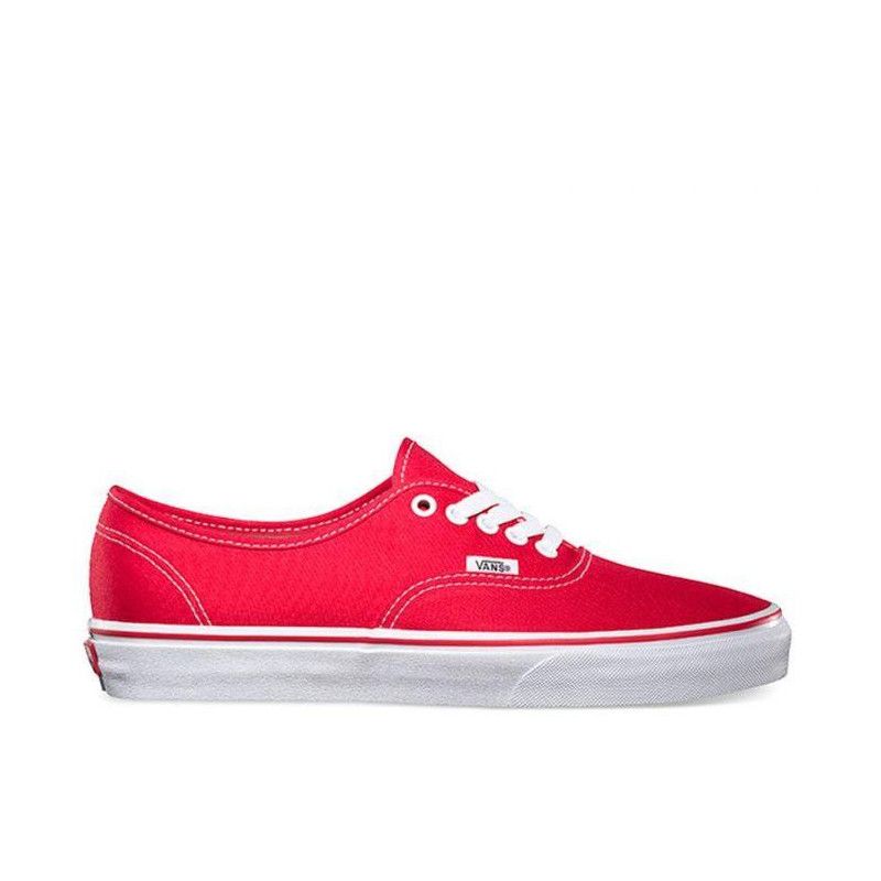 Zapatillas Vans Authentic - Rojo - Unisex - Vans2 - The Bradery