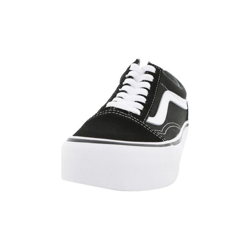 Vans Old Skool Platform Sneakers - Black - Women - Vans - Vans - The Bradery