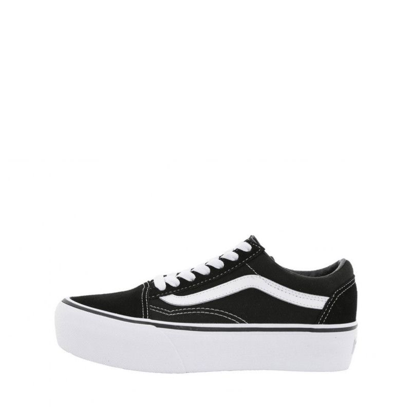 Vans Old Skool Platform Sneakers - Black - Women - Vans - Vans - The Bradery