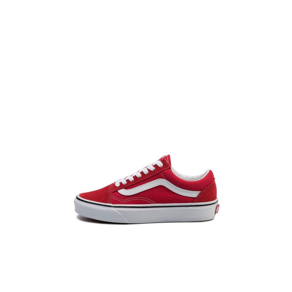 Vans Old Skool Trainers - Red - Unisex - Vans2 - The Bradery