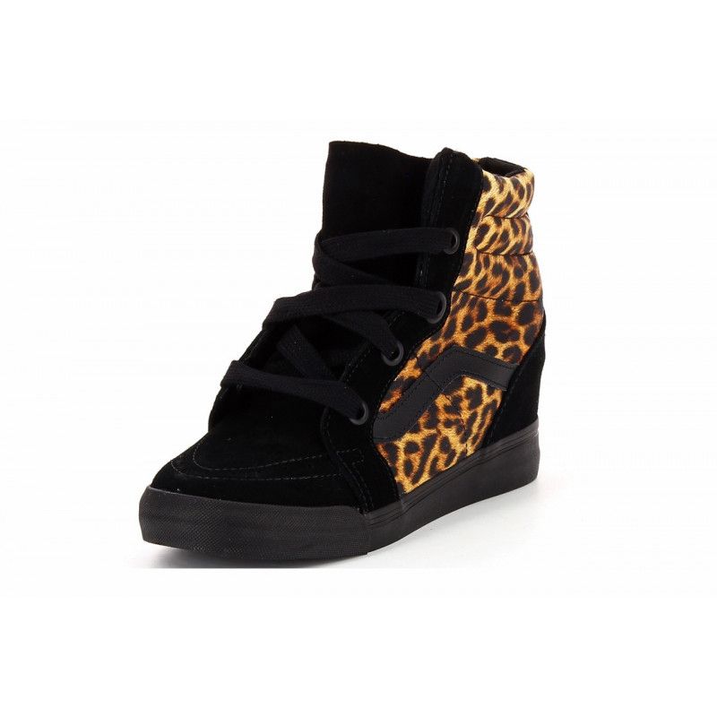 Baskets Vans Sk8 High Wedge - 0Udh0K3 - Noir - Femme - Vans2 - The Bradery