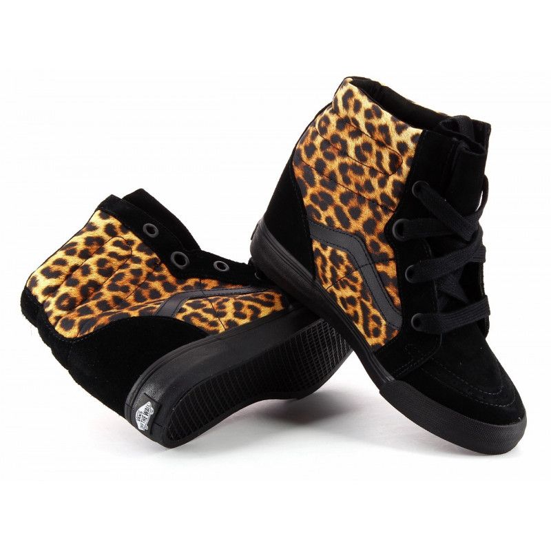 Baskets Vans Sk8 High Wedge - 0Udh0K3 - Noir - Femme - Vans2 - The Bradery