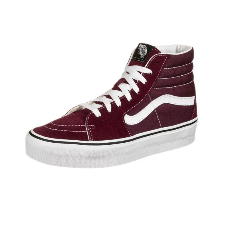 Baskets Vans Ua Sk8 Hi Plateform 2 - Bordeaux - Mixte - Vans1 - The Bradery