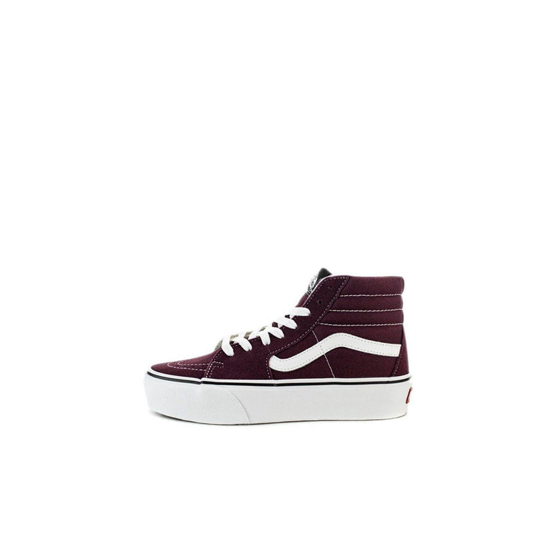 Baskets Vans Ua Sk8 Hi Plateform 2 - Bordeaux - Mixte - Vans1 - The Bradery