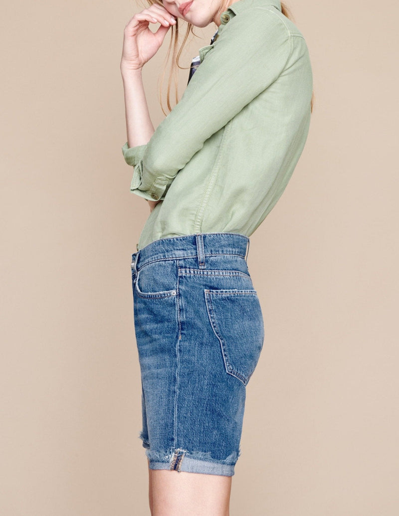 Bermuda Solane - Denim B-62 - Reiko - The Bradery