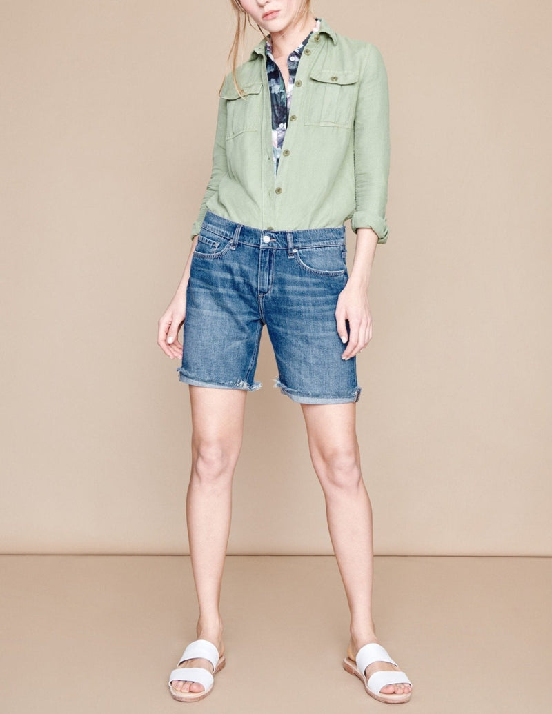 Bermuda Solane - Denim B-62 - Reiko - The Bradery