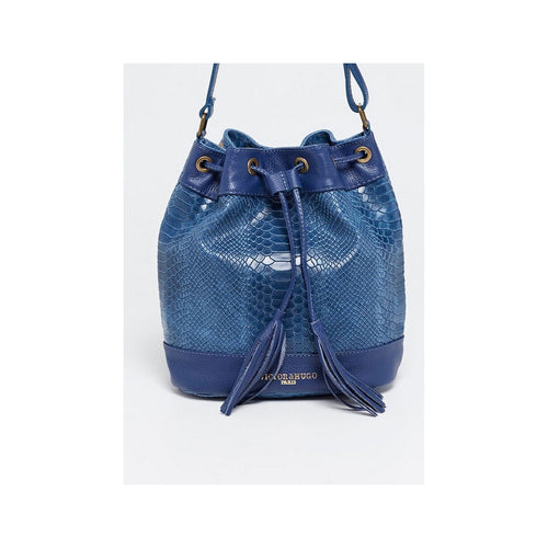 Besace Cerise - Bleu Jeans - Victor & Hugo - The Bradery