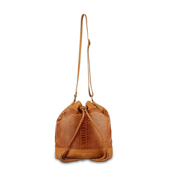 Besace Cerise - Camel - Victor & Hugo - The Bradery