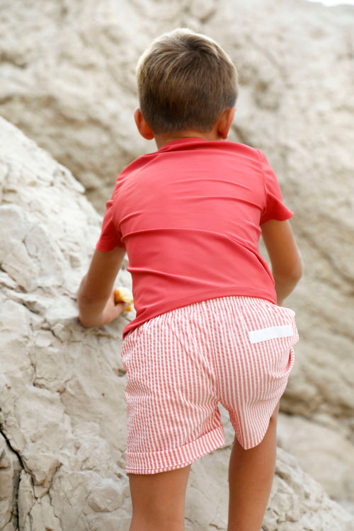 Biarritz Grenada - Terracota - Garcon MAILLOTS Canopea