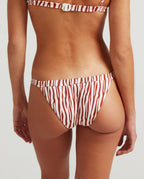 Bas De Bikini Zebra - Marron