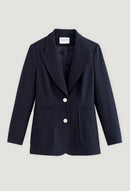 Venetian Blazer - Navy - Claudie Pierlot - The Bradery