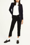 Claudie Pierlot Blazer veneciano - Azul marino - - The Bradery