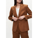 Claudie Pierlot Vesta Blazer - Tabaco - - The Bradery