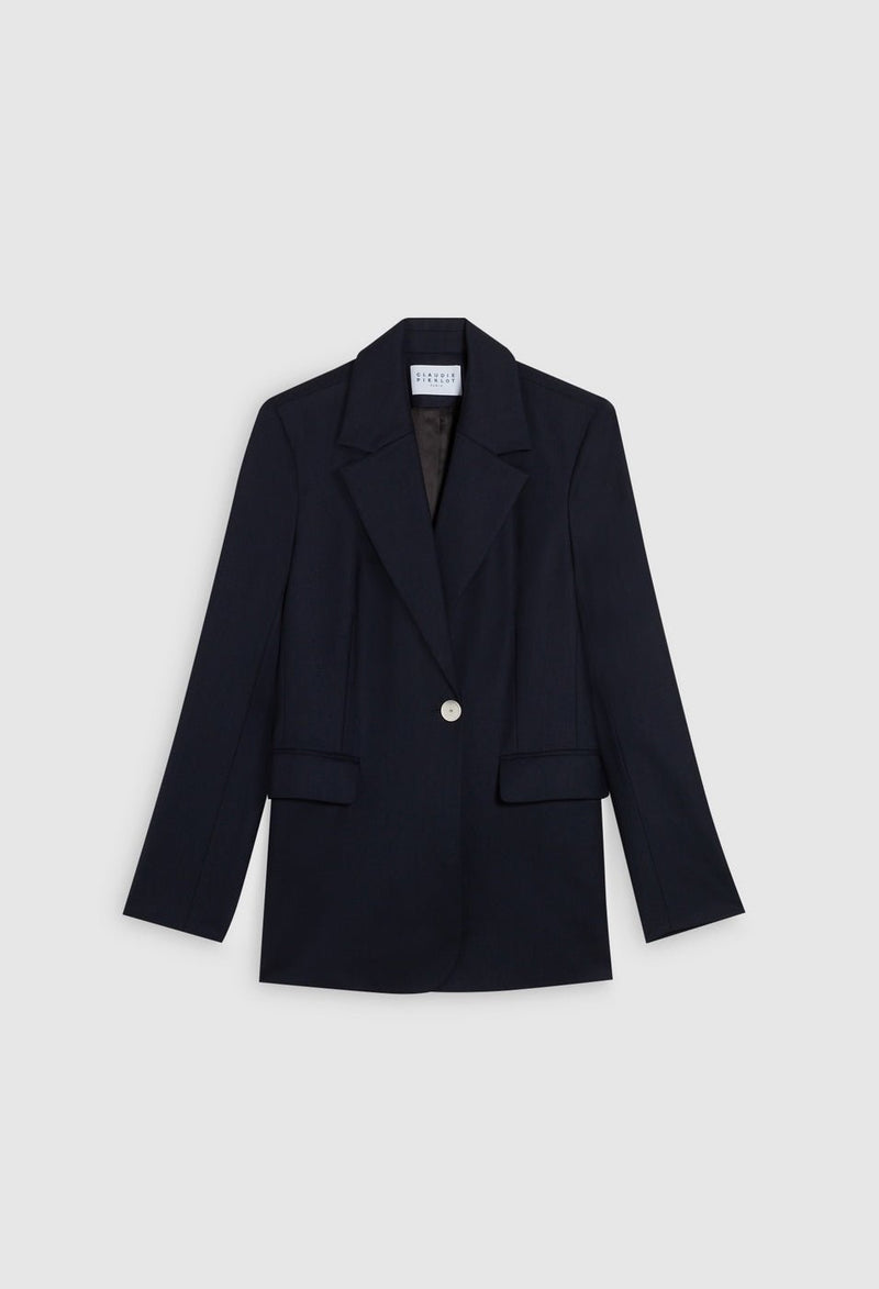 Blazer Victorieuse Bis - Navy - Claudie Pierlot - The Bradery