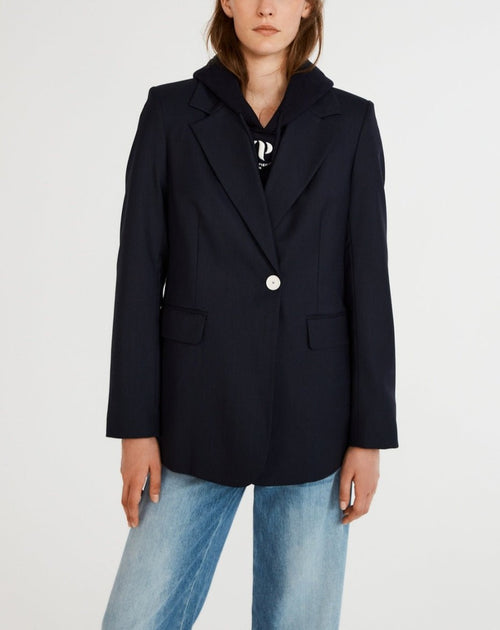 Blazer Victorieuse Bis - Navy - Claudie Pierlot - The Bradery