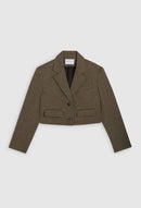 Violin Blazer - Brown - Claudie Pierlot - The Bradery