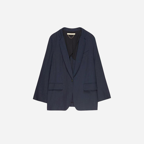 Blazer Virginia - Bleu Marine - Vanessa_Bruno - The Bradery