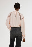 Blouse Babouchka - Pale Pink - Claudie Pierlot - The Bradery