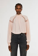 Blouse Babouchka - Pale Pink - Claudie Pierlot - The Bradery