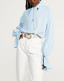 Blouse Balia - Bleu Ciel - Claudie Pierlot - The Bradery