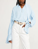 Balia Blouse - Sky Blue - Claudie Pierlot - The Bradery