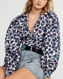 Claudie Pierlot Blusa Bariole - Print Clair - - The Bradery