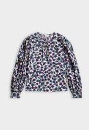 Bariole Blouse - Print Clair - Claudie Pierlot - The Bradery
