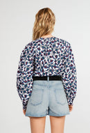 Bariole Blouse - Print Clair - Claudie Pierlot - The Bradery