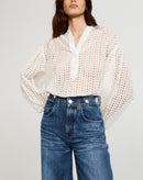 Blouse Barth - Ecru - Claudie Pierlot - The Bradery