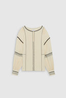 Blouse Base - Ivoire - Claudie Pierlot - The Bradery